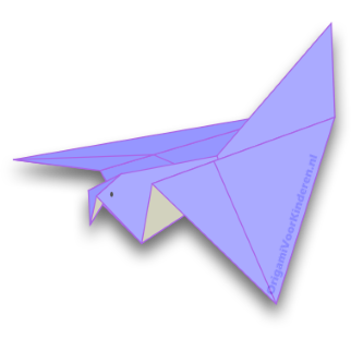 Origami Duif 2