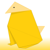 Origami Kuiken 1