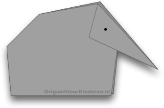 Origami Olifant 1
