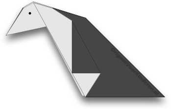 Origami Pinguin 2
