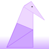Origami Vogel 2