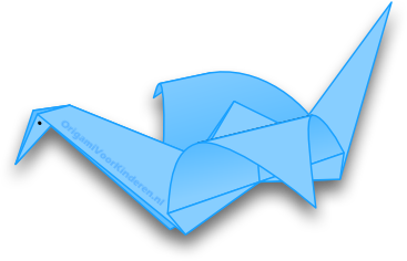 Origami Vogel 4