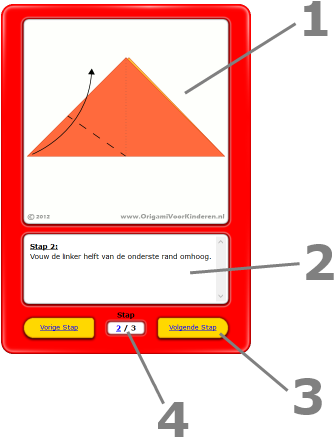 Uitleg van onze origami instructies