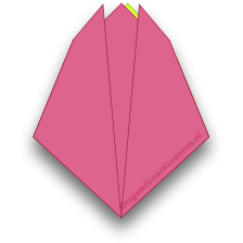 Origami Bloem 2