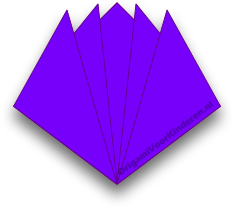 Origami Bloem 5