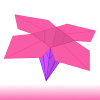 Origami Bloem 10