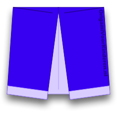 Origami Broek 1