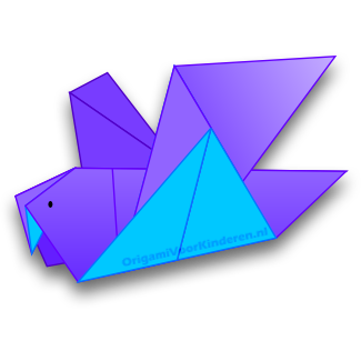 Origami Duif 1