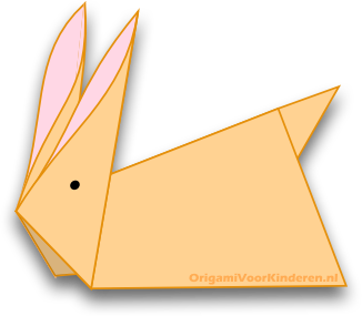 Origami Konijn 1