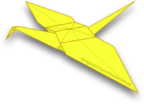 Origami Kraanvogel 1