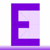 Origami Letter E