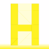 Origami Letter H