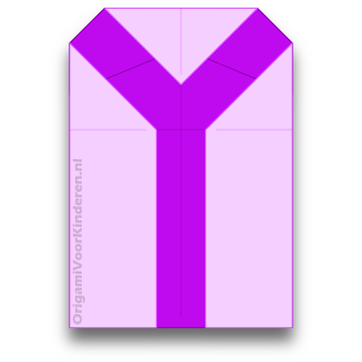Origami Letter Y