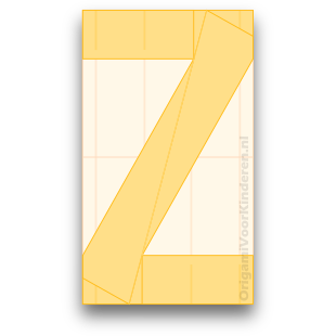 Origami Letter Z