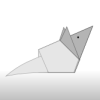 Origami Muis 1