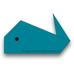 Origami Walvis 1