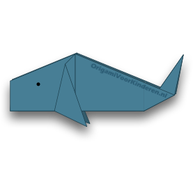 Origami Walvis 4