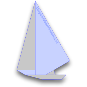 Origami Zeilboot 2