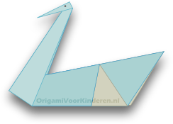 Nieuw Zwaan 1 (Makkelijk) - Origami Voor Kinderen HV-17